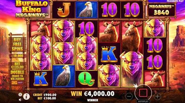 Buffalo King Megaways free spins feature