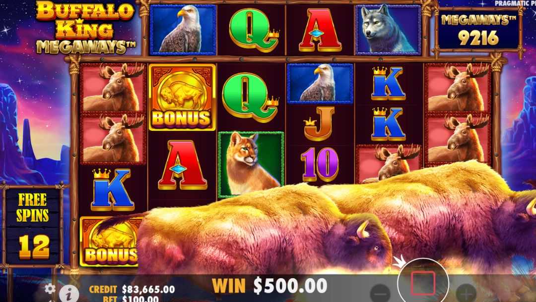 Buffalo King Megaways big win potential